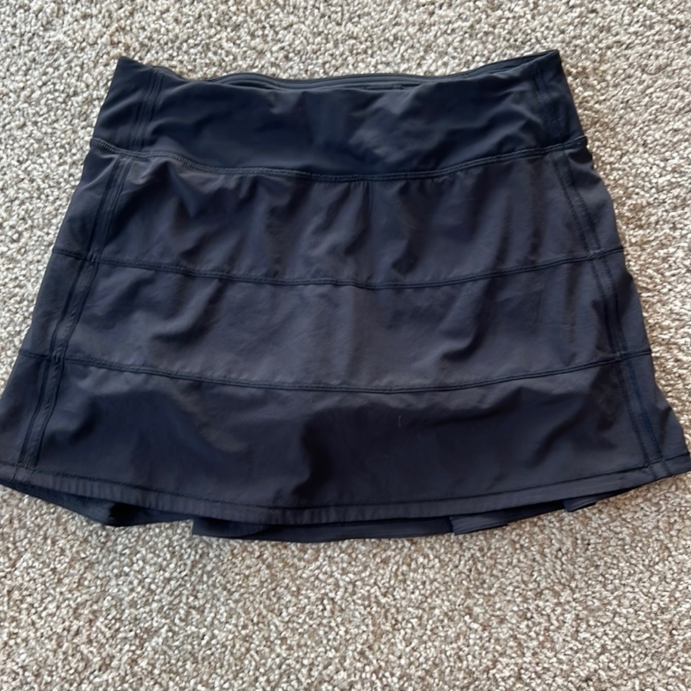 Lululemon Pace Rival Mid-rise skirt Black